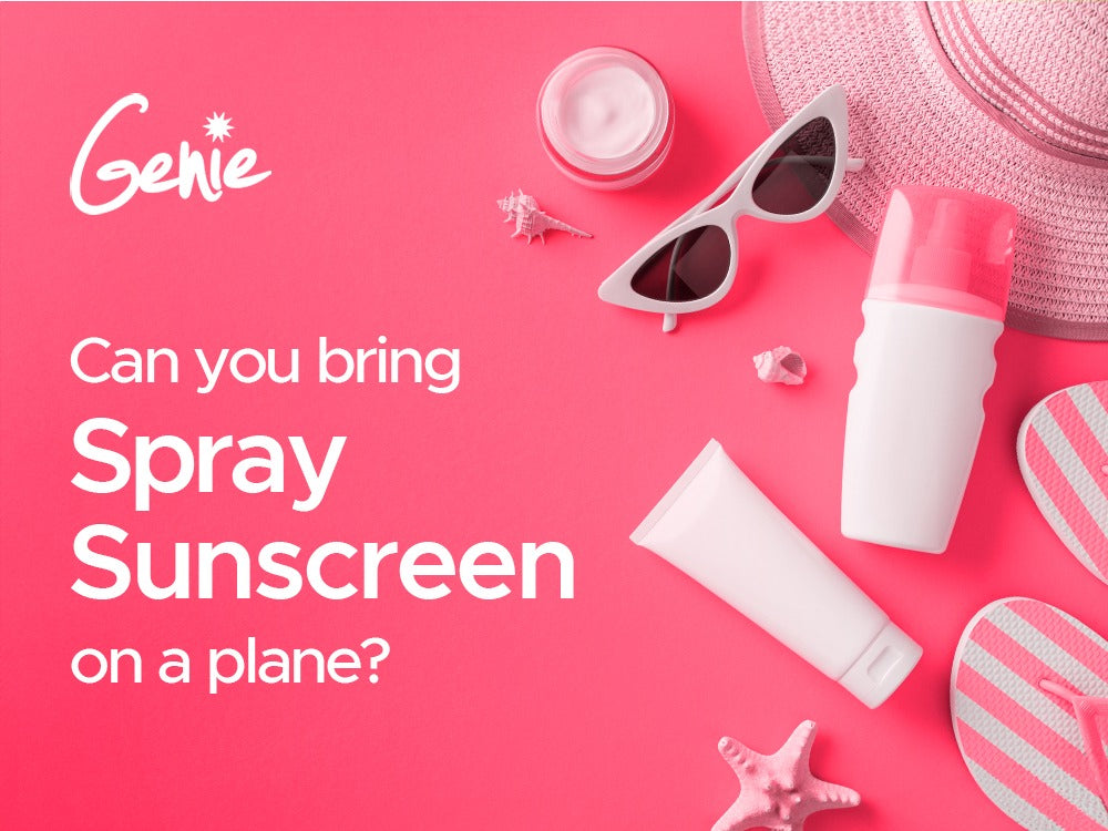 Can you fashion pack sunscreen in checked baggage