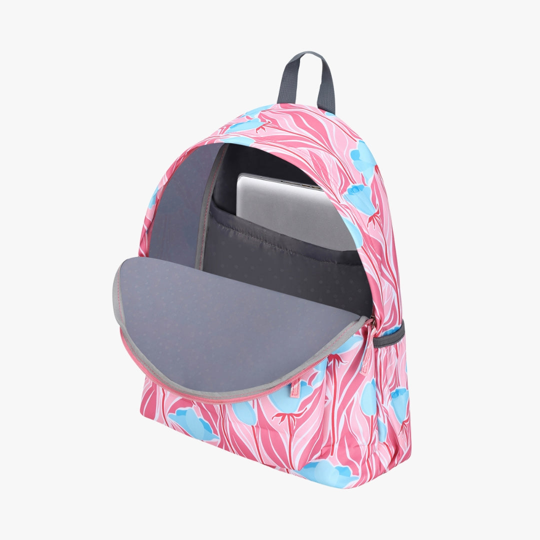 Genie Tulip 18L Pink Casual Backpack
