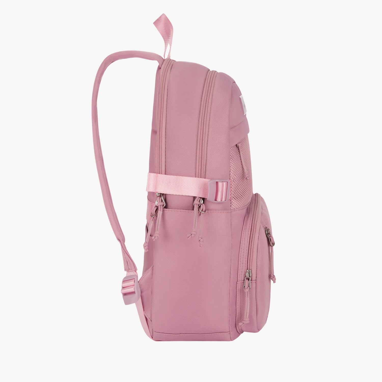 Berry 16L Pink College Backpack With Laptop Sleeve
