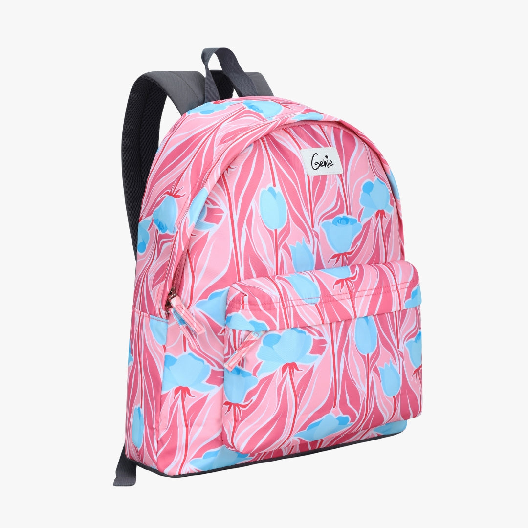 Genie Tulip 18L Pink Casual Backpack