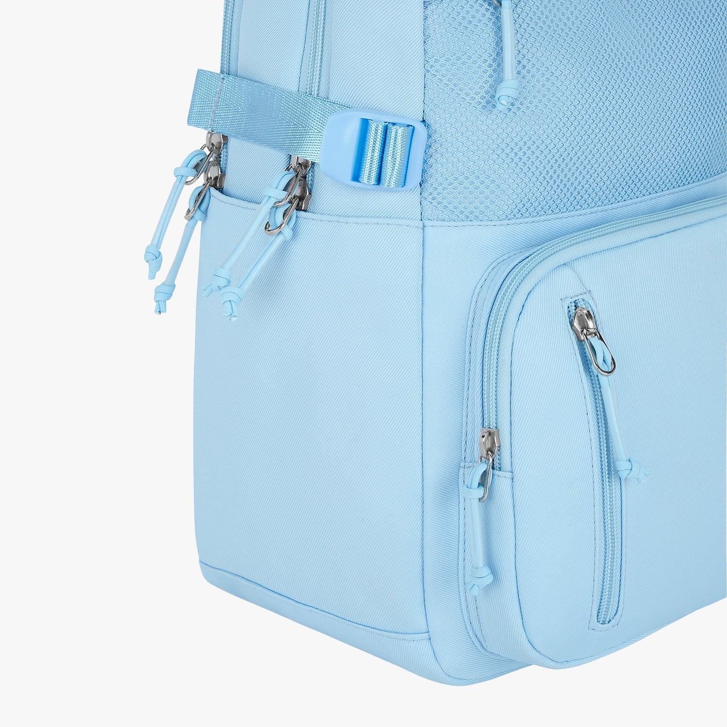 Berry 16L Sky Blue College Backpack With Laptop Sleeve
