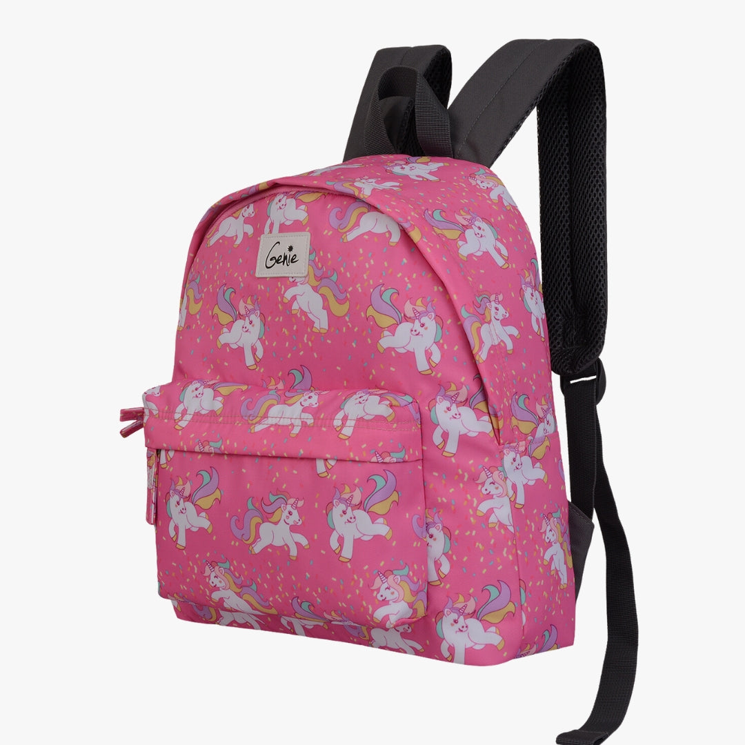 Genie Unicorn 13.5L Pink Small Casual Backpack