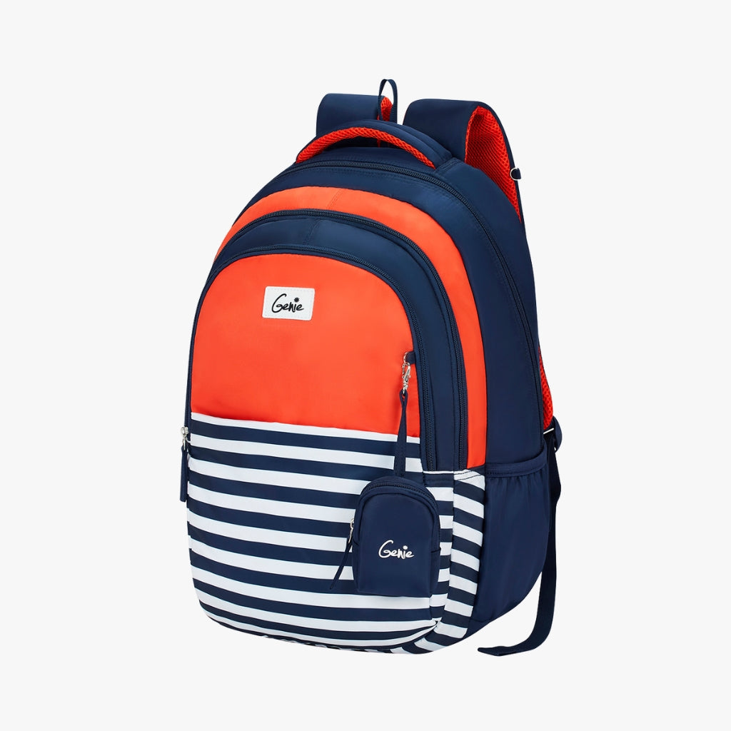 Genie Nautical Plus 36L Orange Laptop Backpack