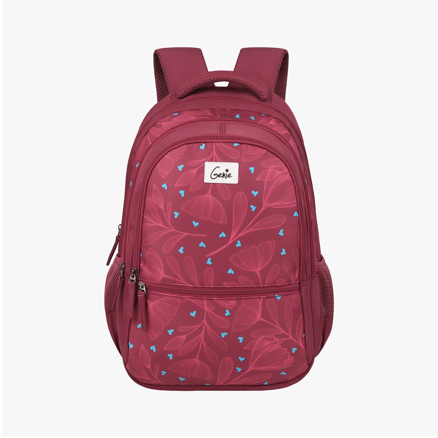 Genie Clara 36L Pink School Backpack With Easy Access Pockets