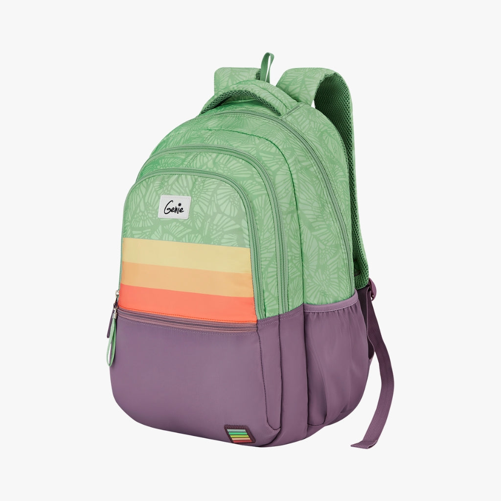 backpack laptop green pink Buy Genie Harper 36L Green Laptop Backpack With Raincover