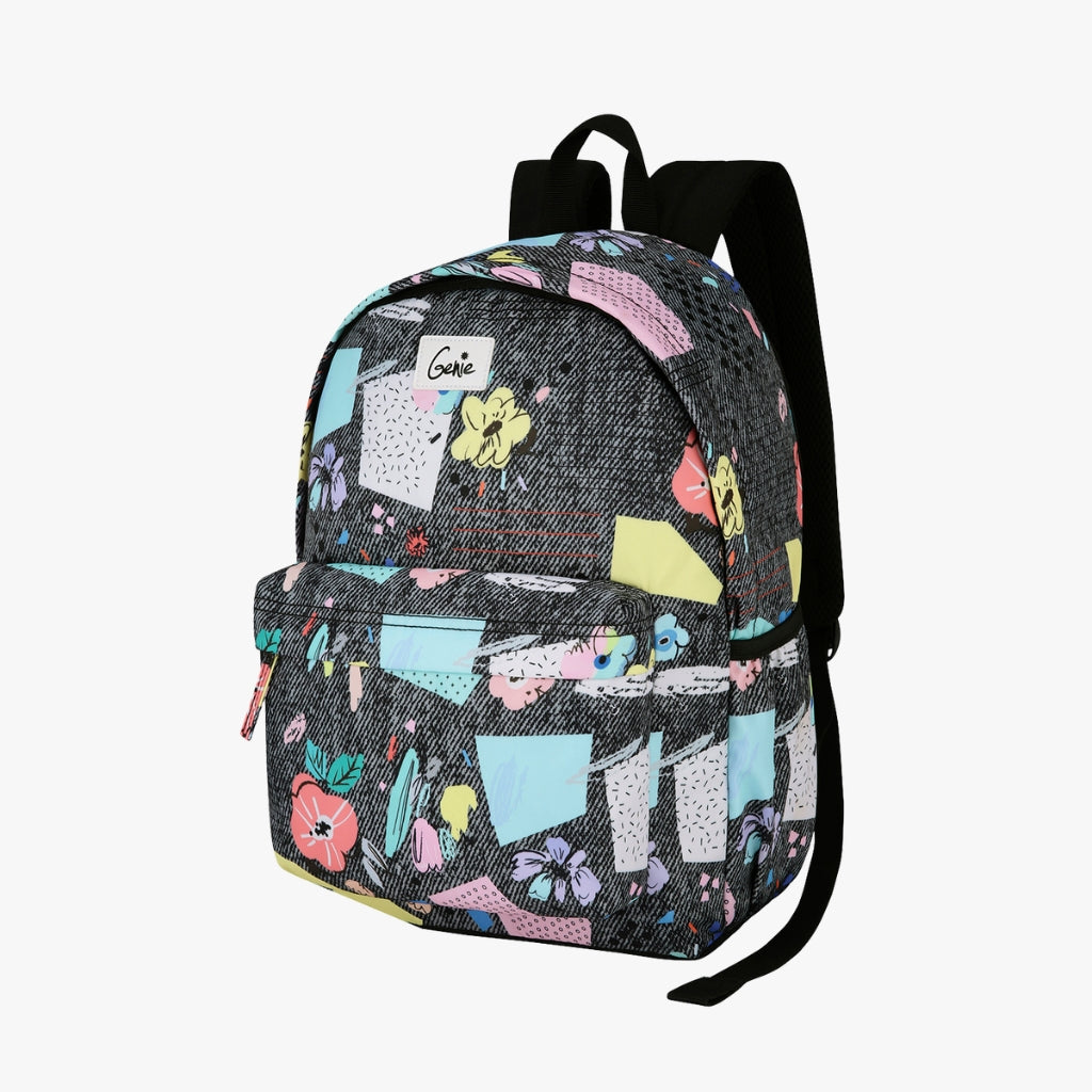 Genie Patchy 18L Black Casual backpack