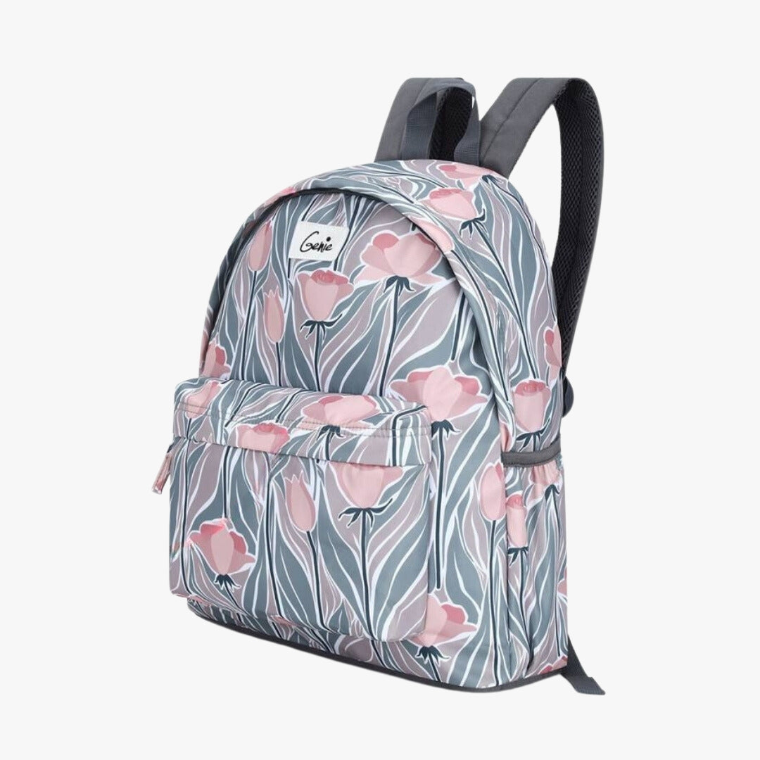 Genie Tulip 18L Grey Casual Backpack