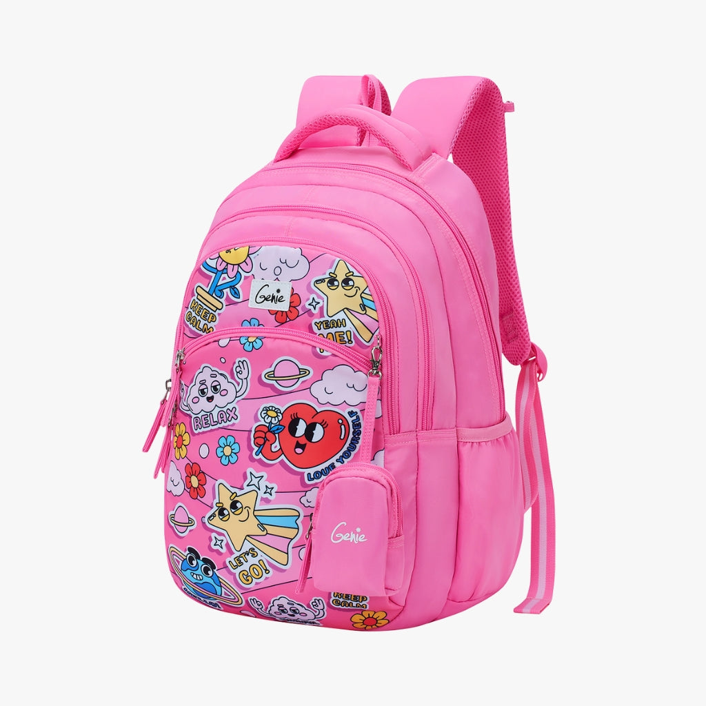Genie Pearl 27L Pink Juniors Backpack