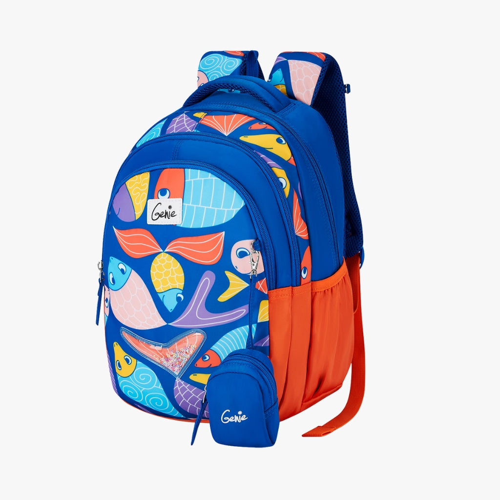 Finley Small Backpack for Kids - Blue