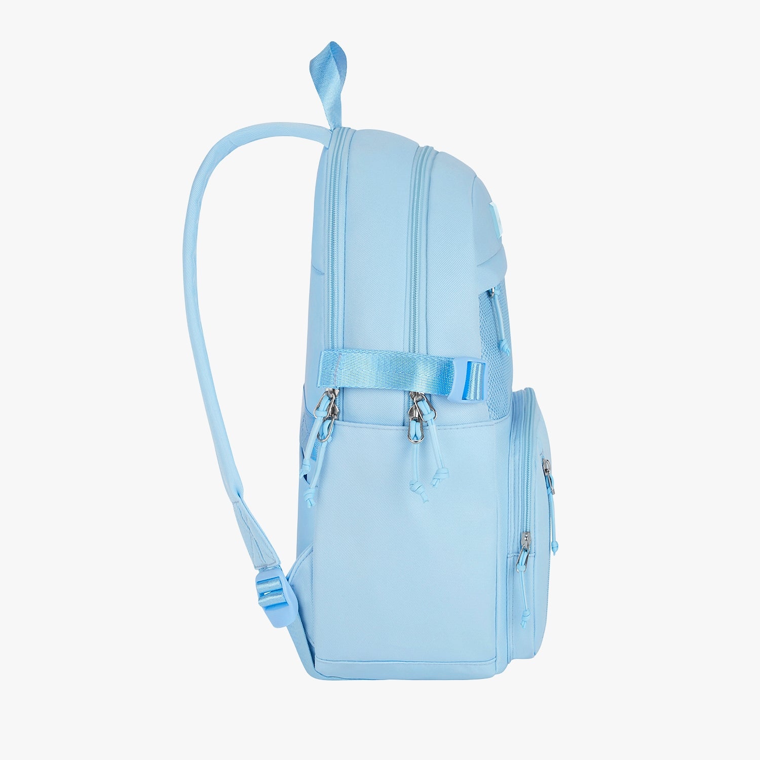 Berry 16L Sky Blue College Backpack With Laptop Sleeve