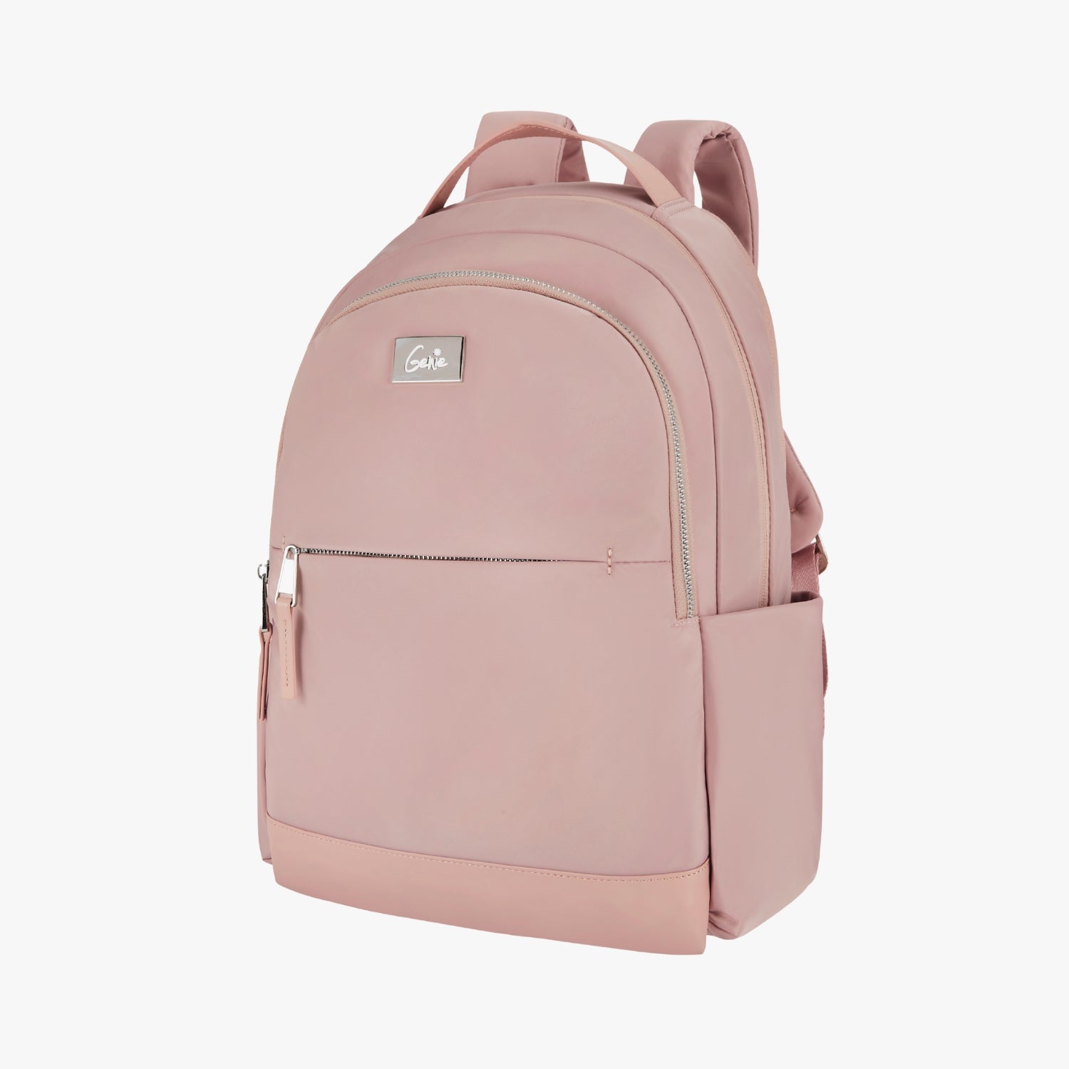 backpack with laptop sleeve pink Buy Genie Tuscany 15L Pink Laptop Backpack Online