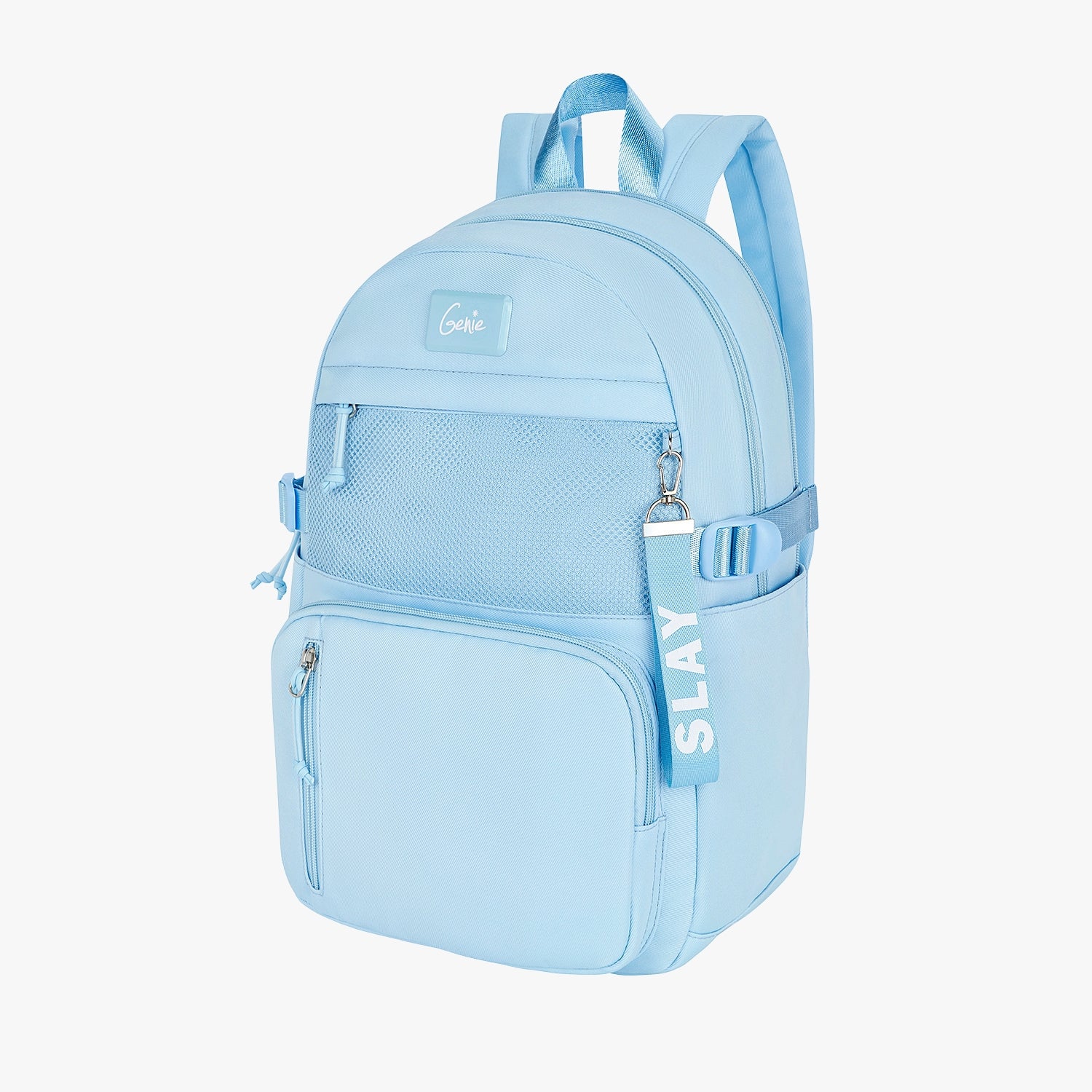 Buy Genie Berry 16L Sky Blue Laptop Backpack Online