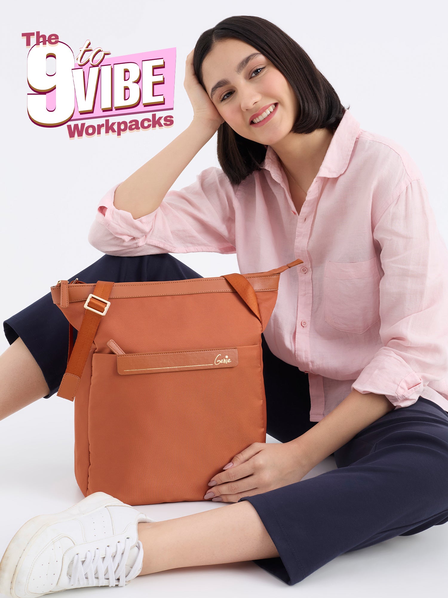 Amber 15L Mud Coral Tote Bag With Laptop Sleeve