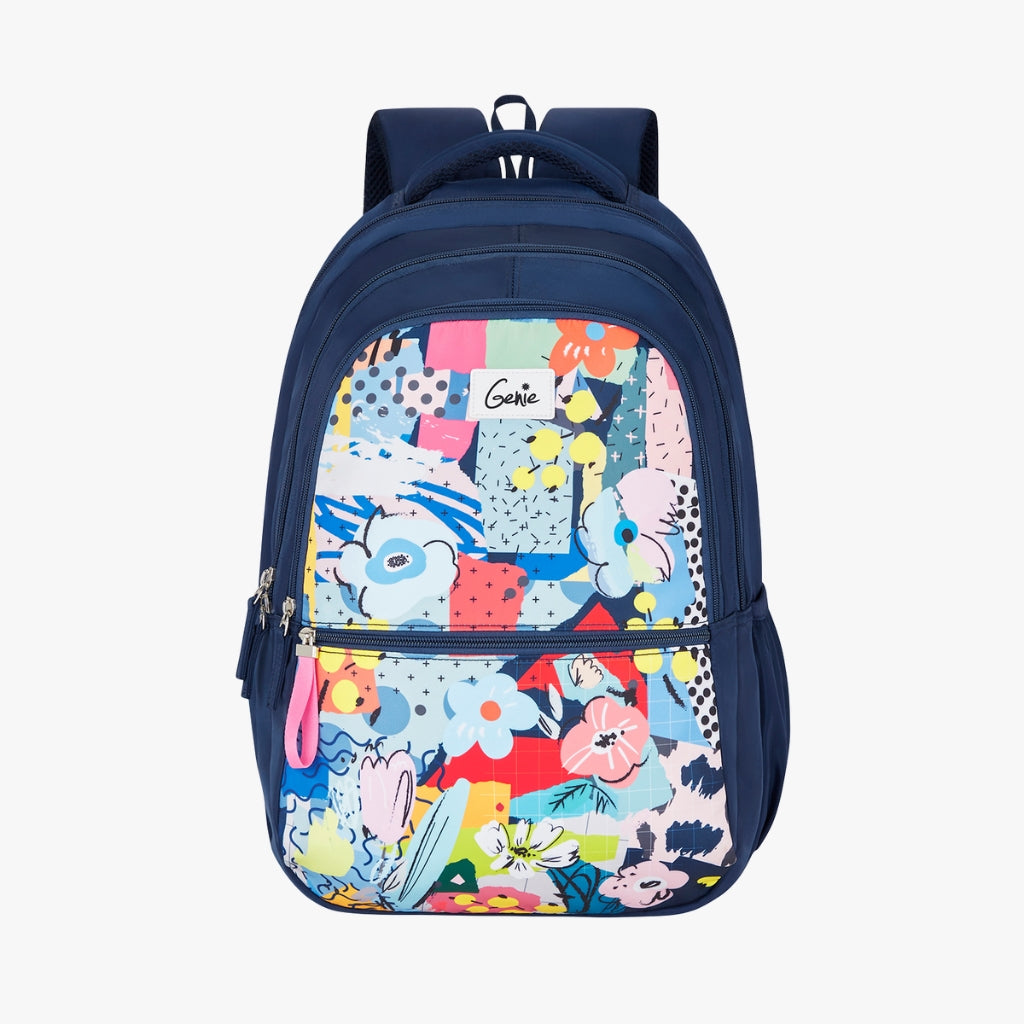 Genie Phoenix 36L Navy Blue Laptop Backpack
