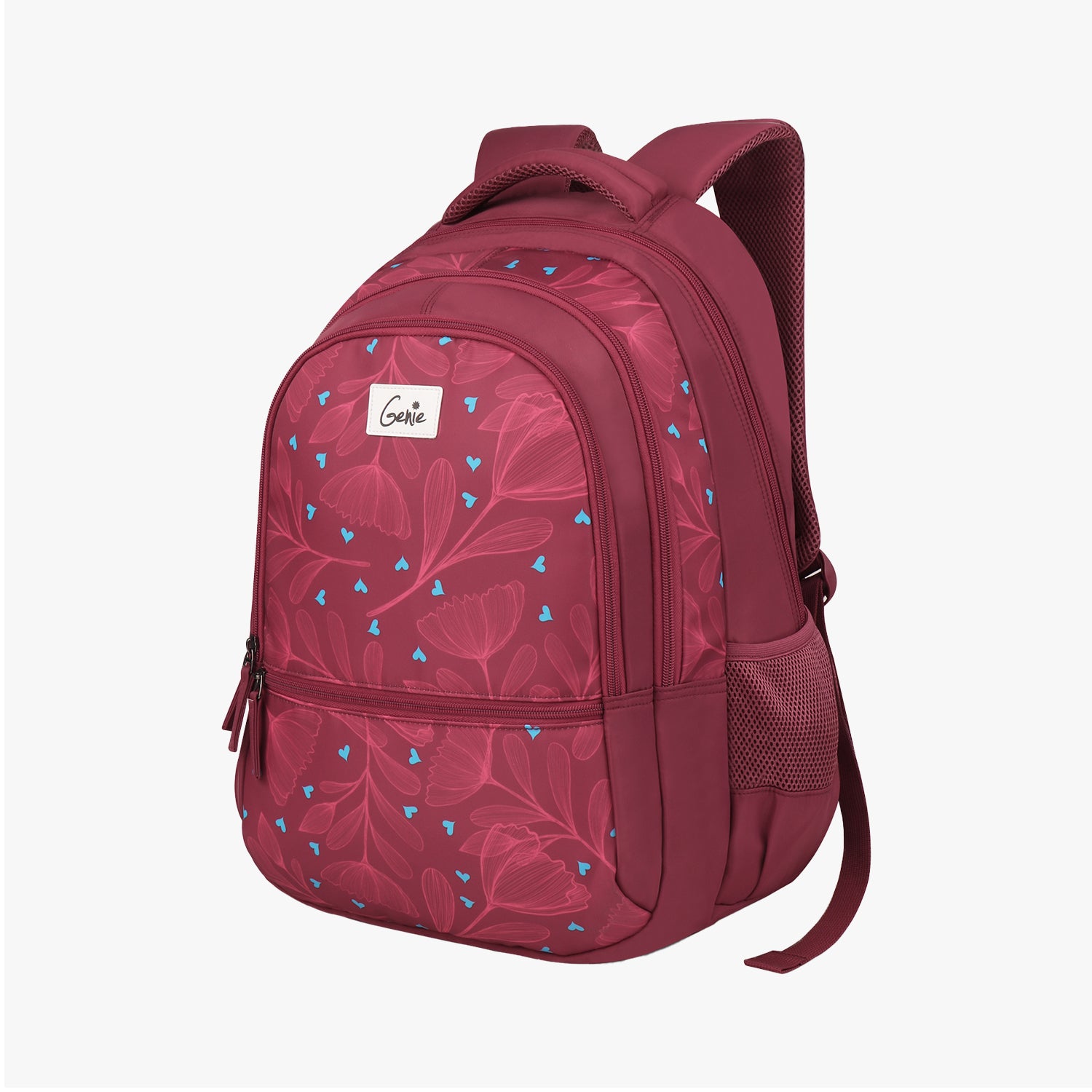 Genie Clara 36L Pink School Backpack With Easy Access Pockets