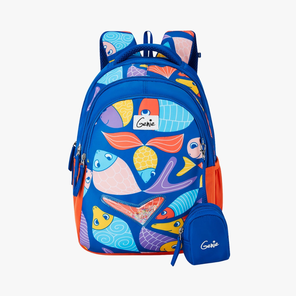 Finley Small Backpack for Kids - Blue