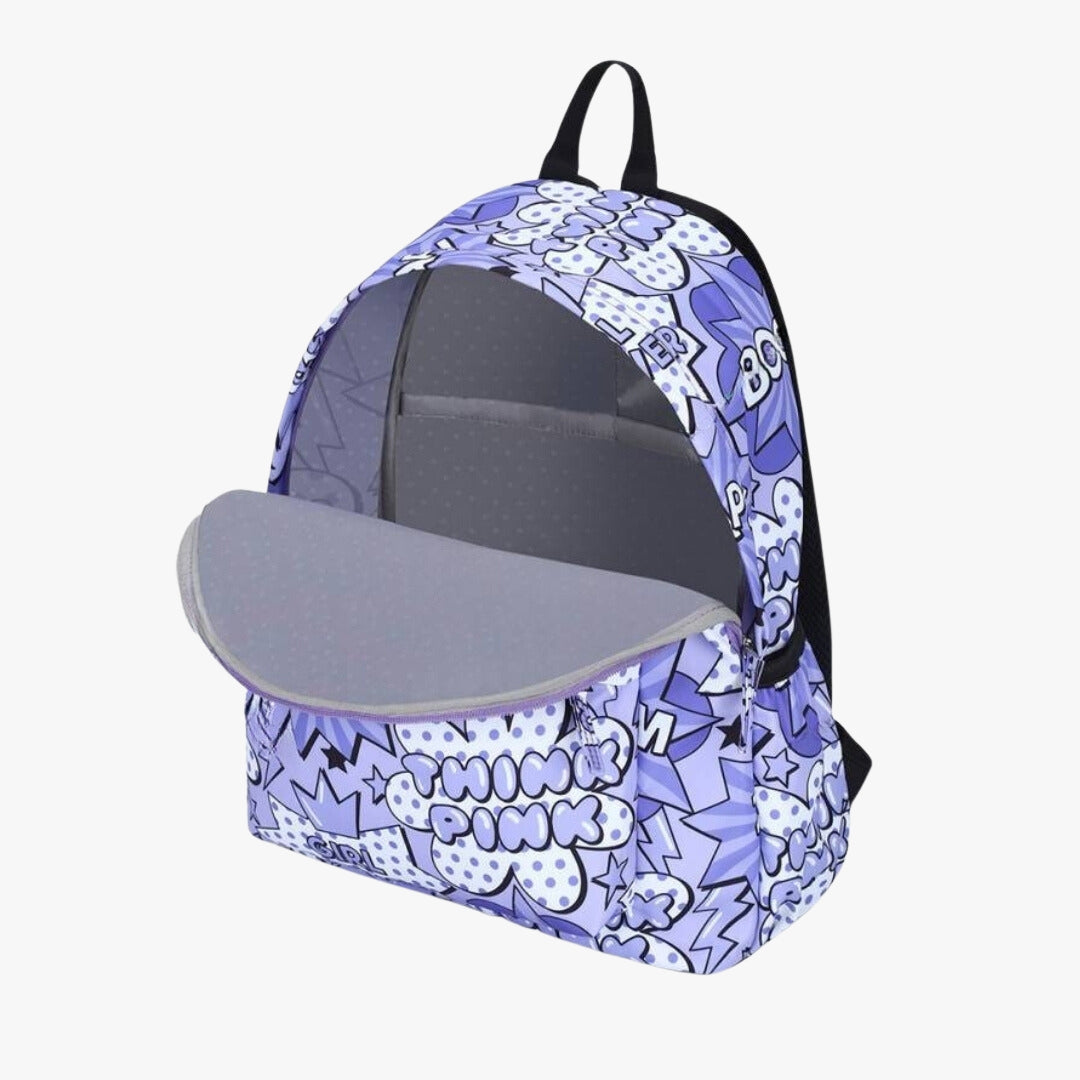 Genie Boom 18L Purple Casual Backpack