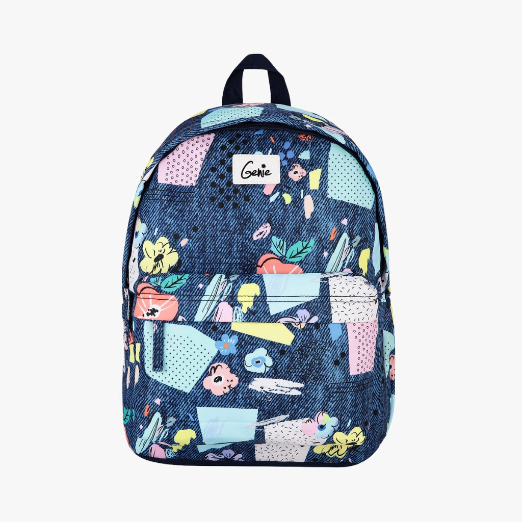 Genie Patchy 18L Blue Casual backpack