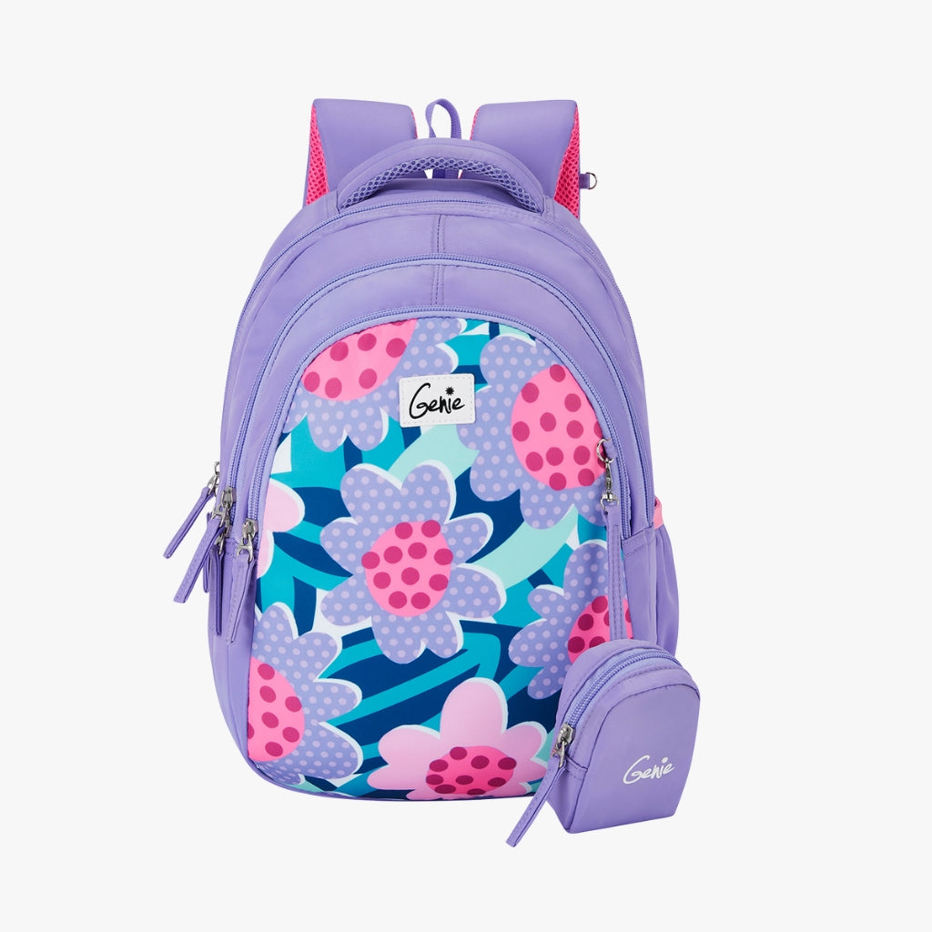 Genie Fluffy 20L Lavender Kids Backpack