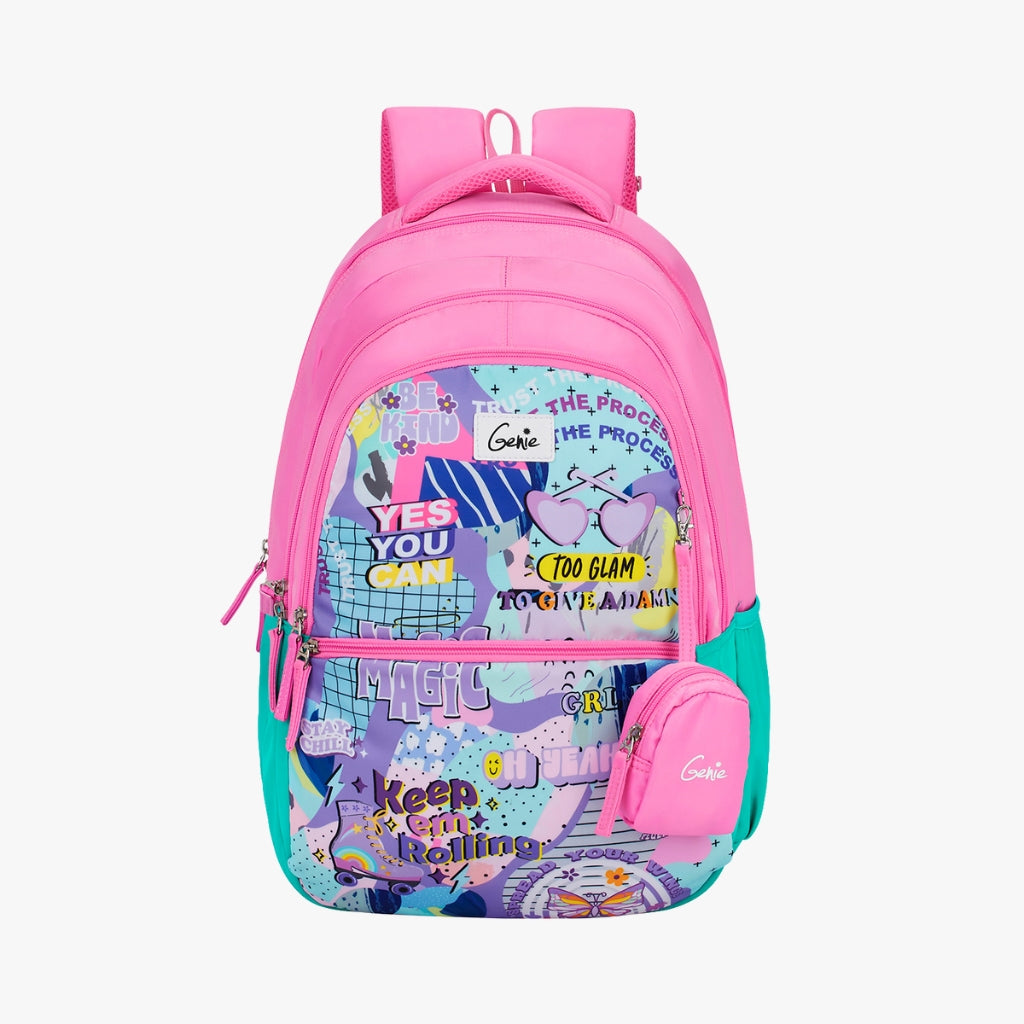 Genie Whimsy 36L Pink Laptop Backpack