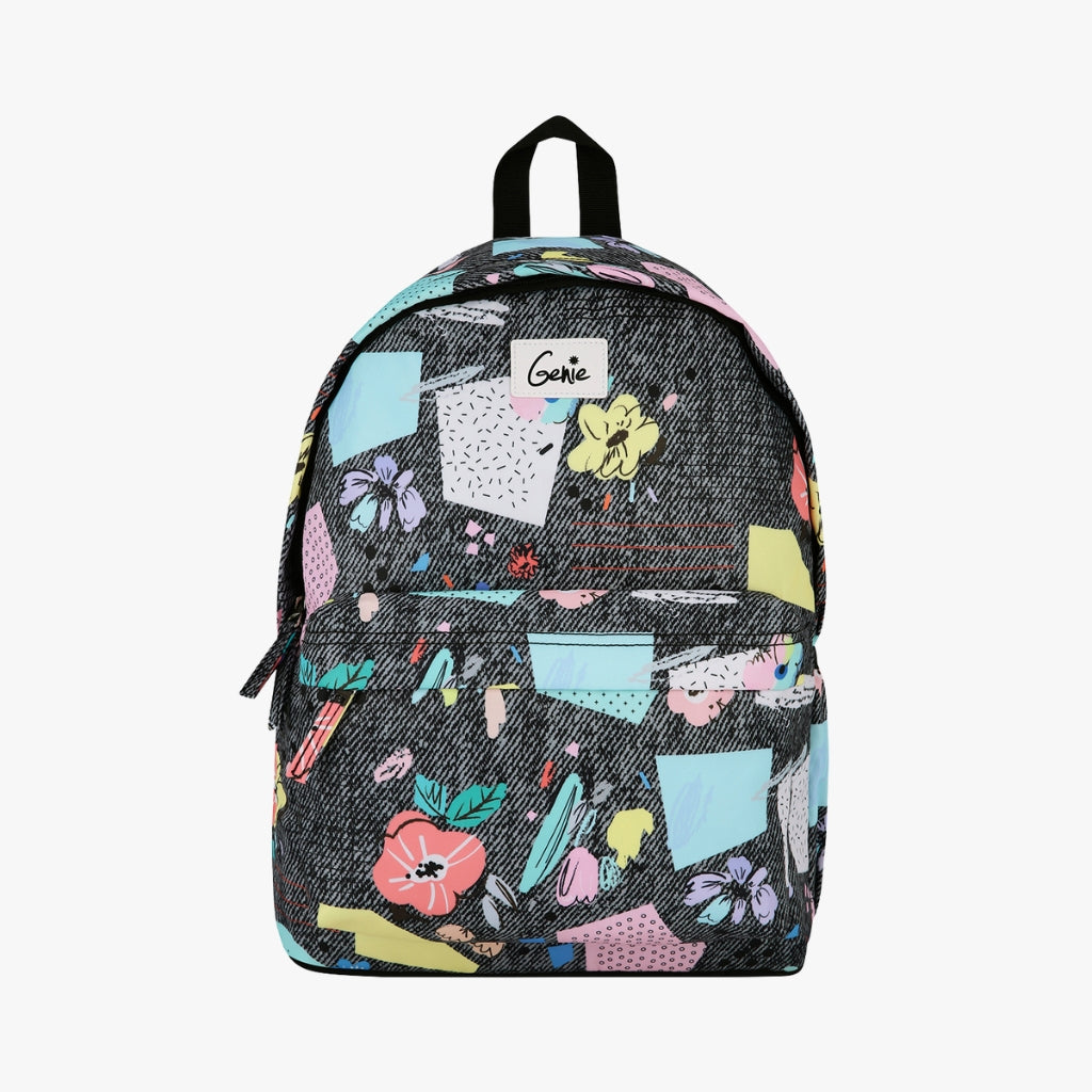 Genie Patchy 18L Black Casual backpack