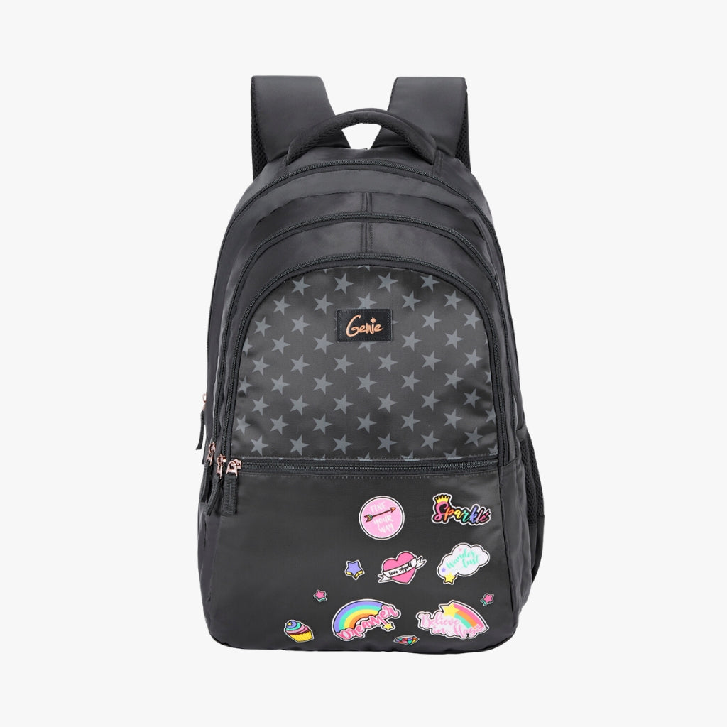 Genie Moonlight 36L Black Laptop Backpack