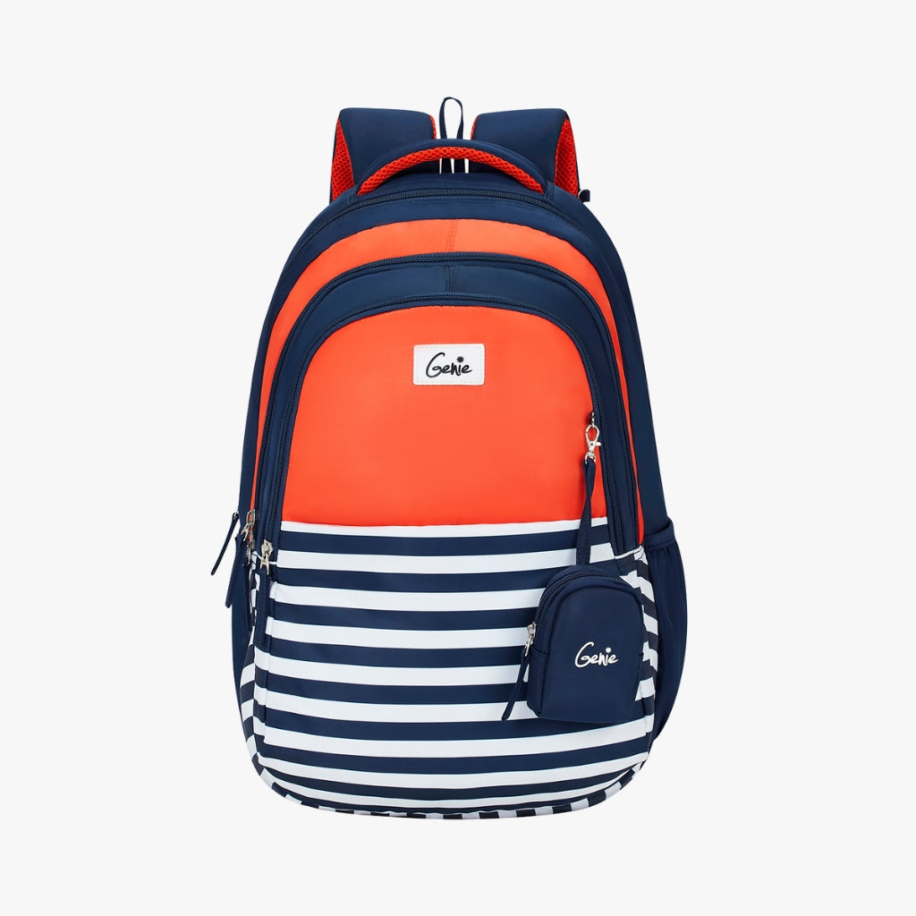 Genie Nautical Plus 36L Orange Laptop Backpack