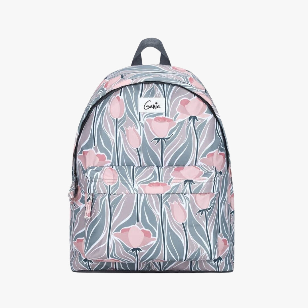 Genie Tulip 18L Grey Casual Backpack