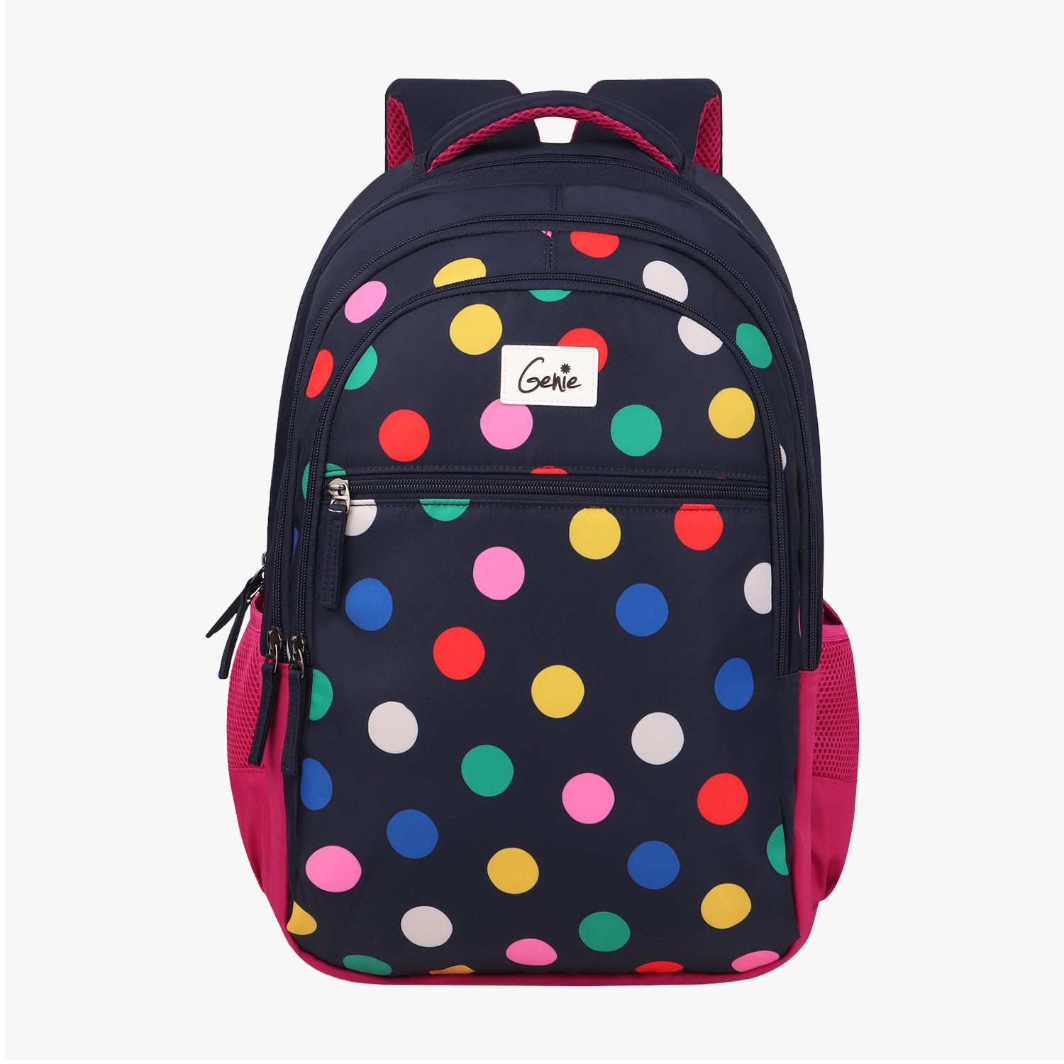Genie Poppins 36L Navy Blue School Backpack