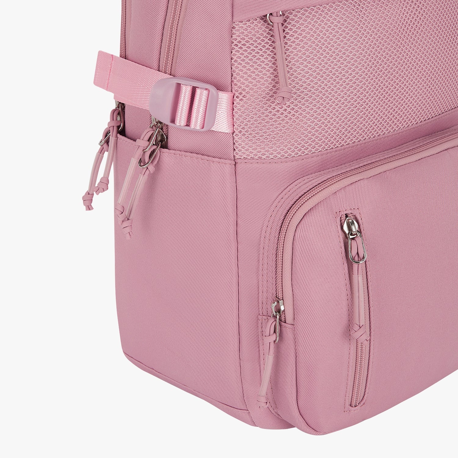 Berry 16L Pink College Backpack With Laptop Sleeve