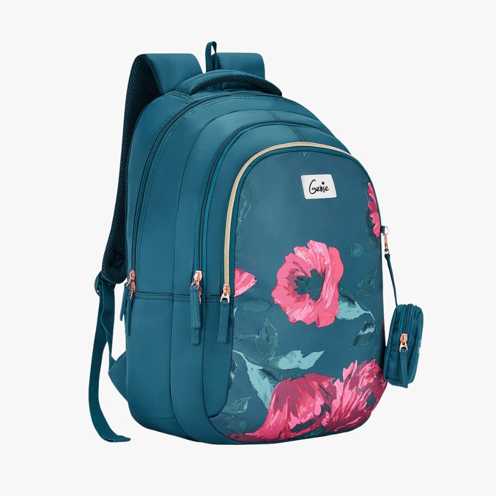 Genie Penny 36L Dark Green School Backpack