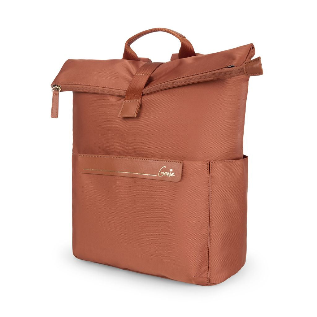 coral leather backpack Buy Genie Rogue 27L Mud Coral Laptop Backpack Online