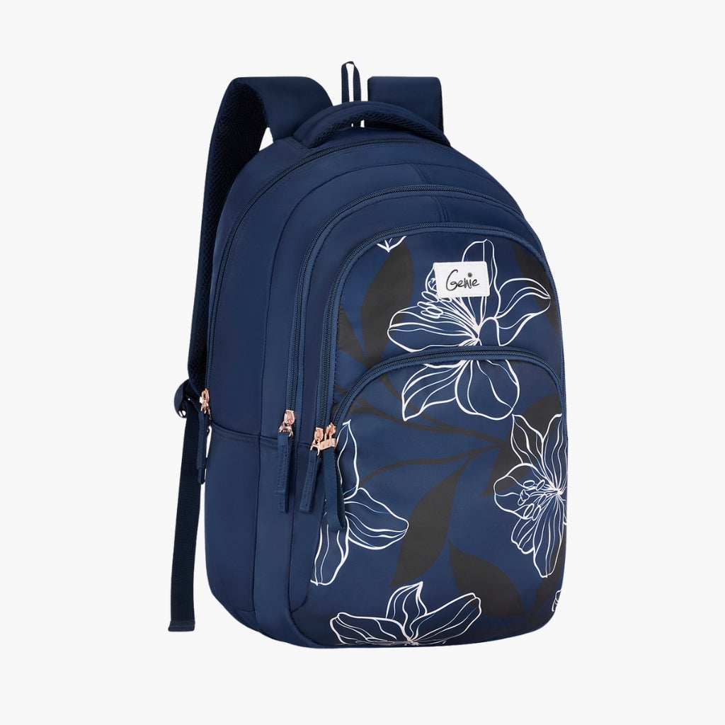 Genie Radiant 36L Navy Blue Laptop Backpack