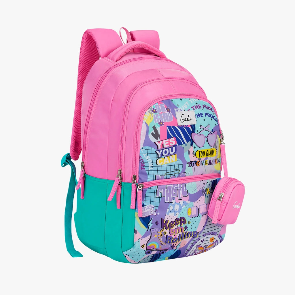 Genie Whimsy 36L Pink Laptop Backpack