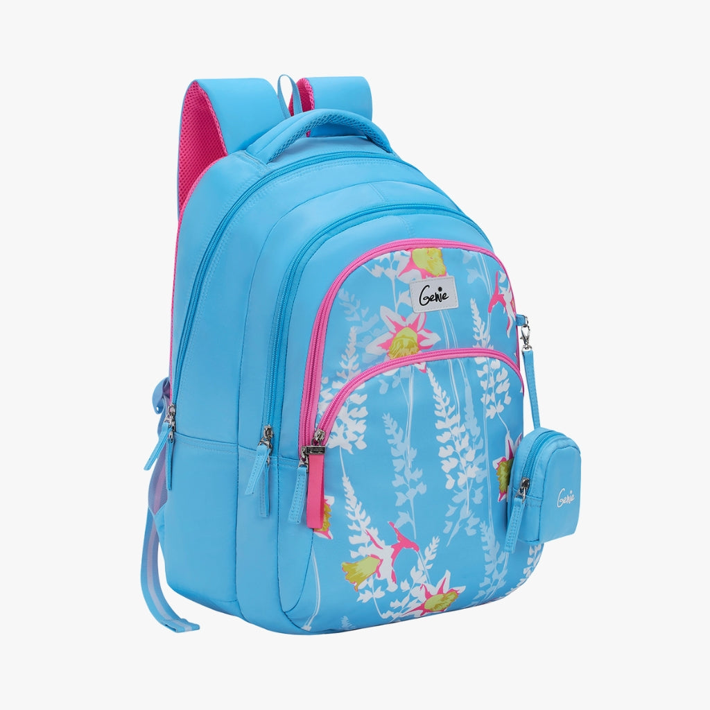 Genie Oliver 36L Blue Laptop Backpack