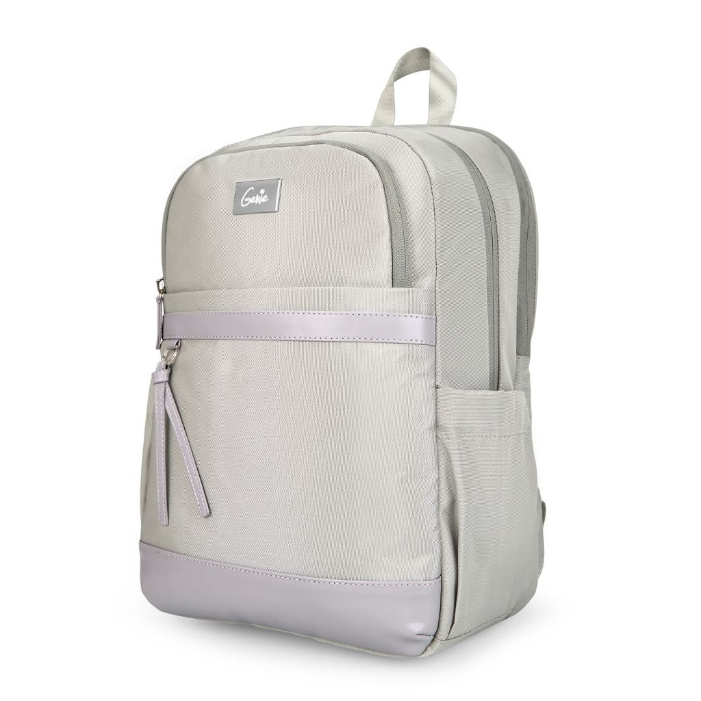 Clea 27 L Grey Formal Backpack With Laptop Sleeve