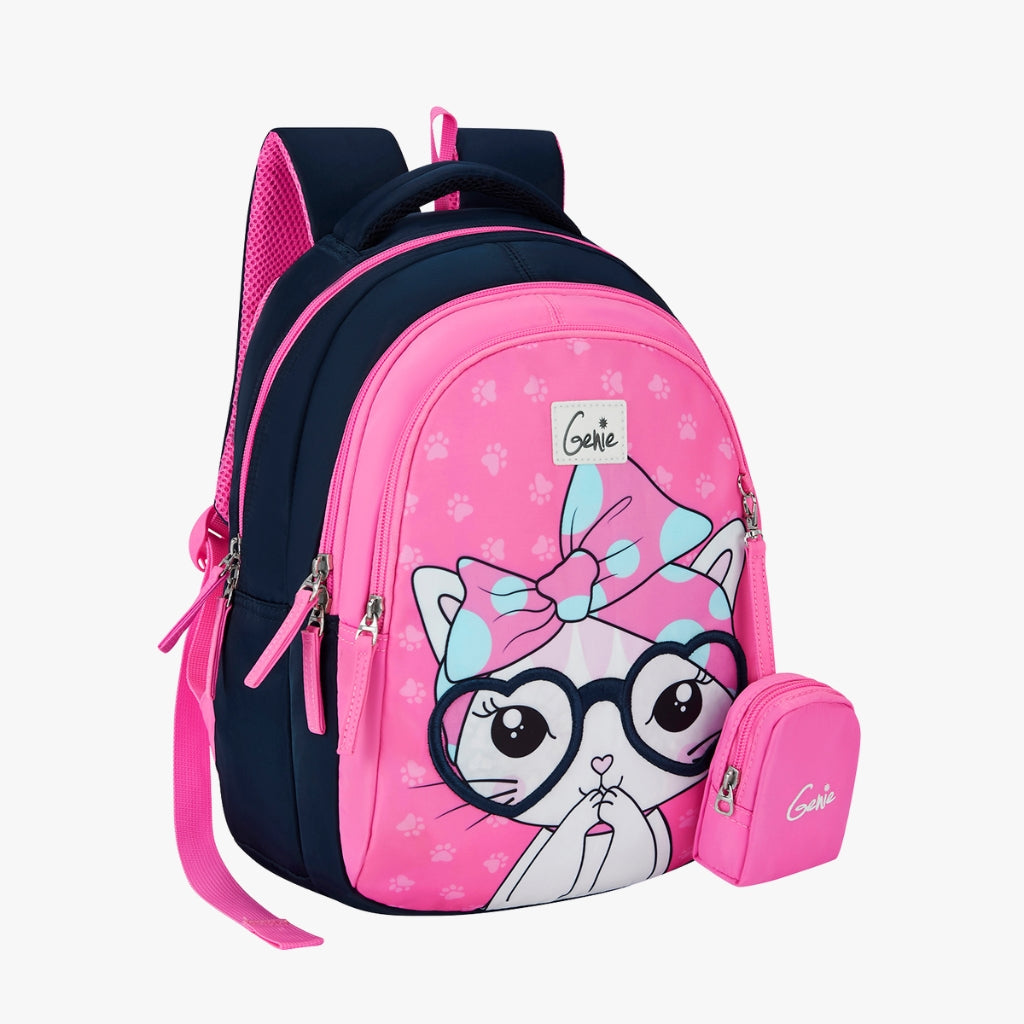 Paw Small Backpack for Kids - Pink