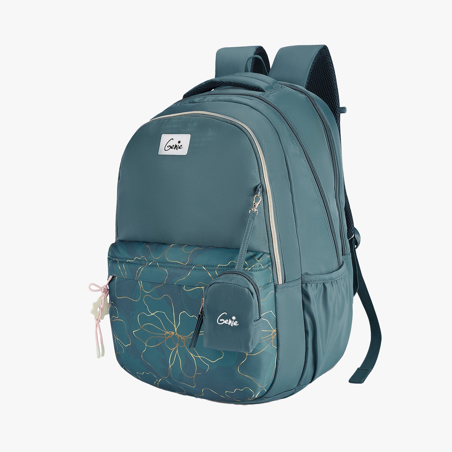 blue green laptop backpack Buy Genie Marilit 40L Dark Green Laptop Backpack Online