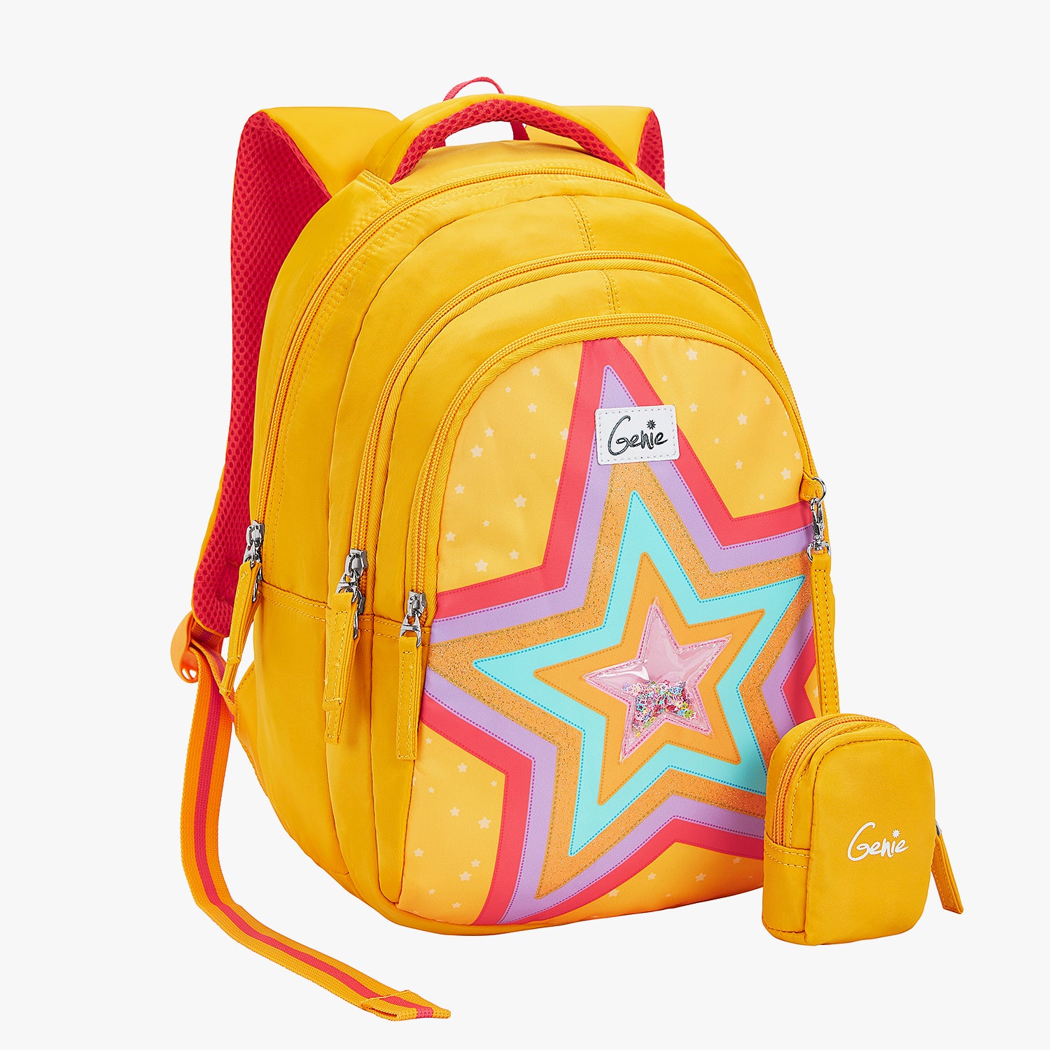 Popstar Small Backpack for Kids - Mustard Yellow