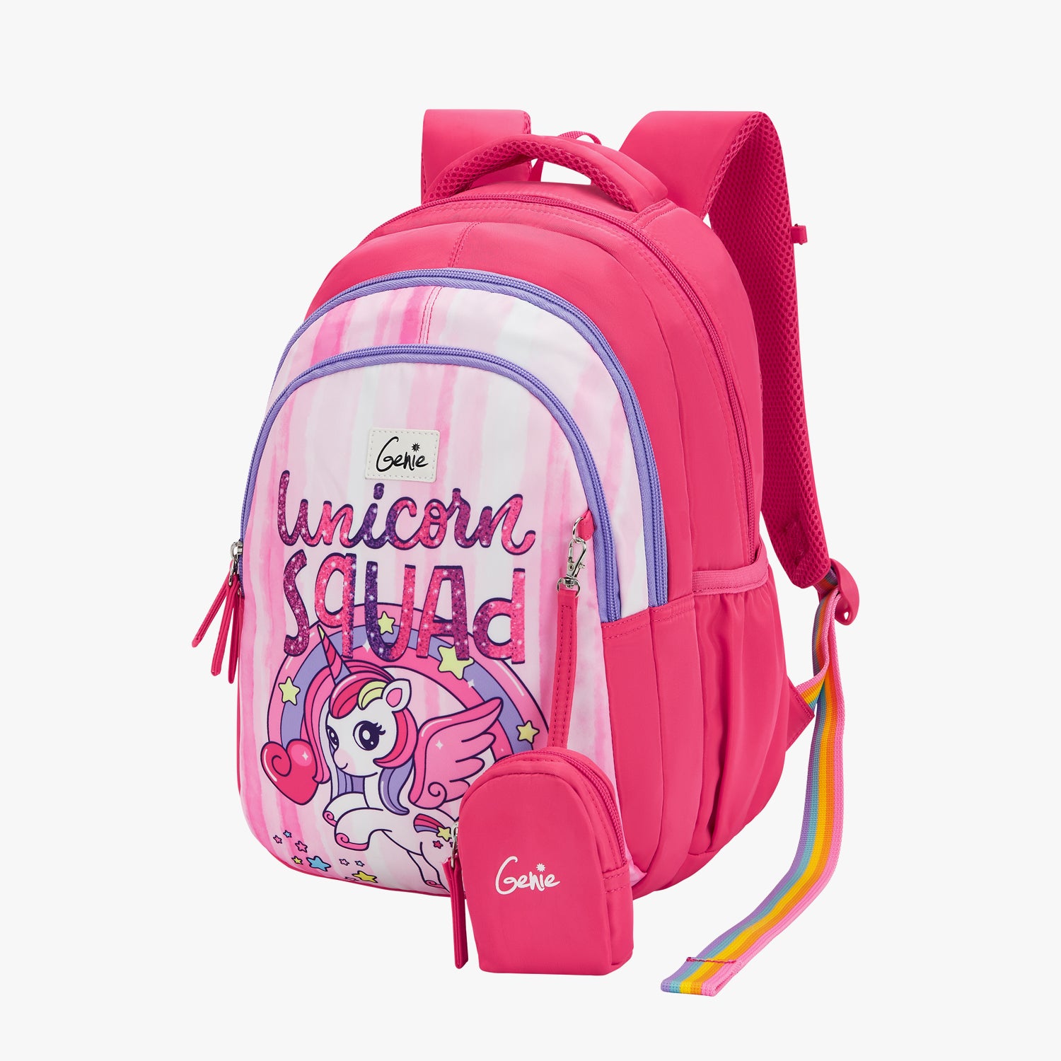 1 strap backpack for kids Fletcher Kids' kind touch thats sure to stand out Girl Small Strap Backpack Unicornsquad
