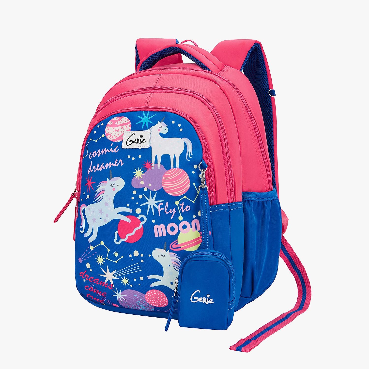 Unicornstar Small Backpack for Kids Navy Blue - Main Image