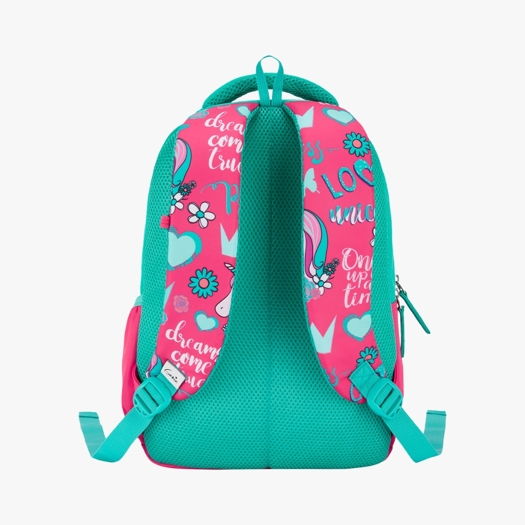 Genie Unicorn love 20L Pink Kids Backpack
