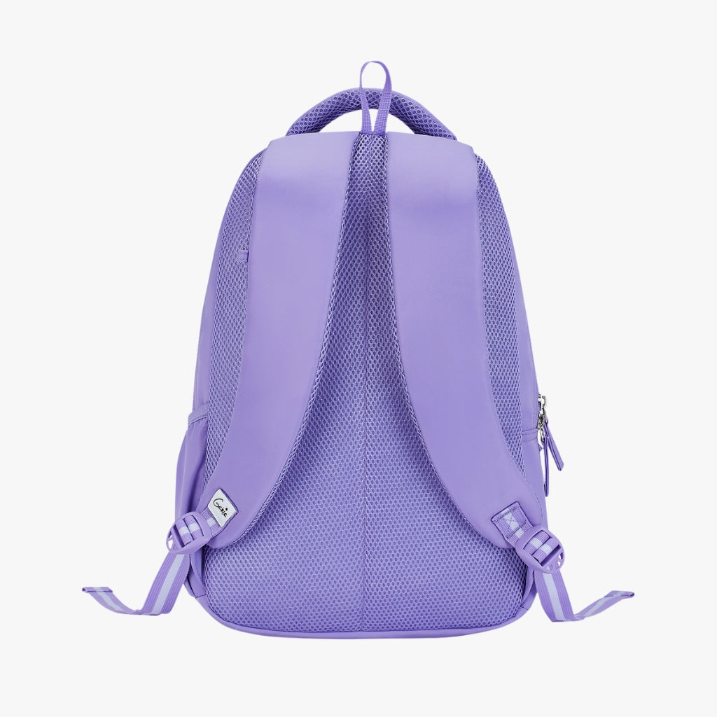 Genie Pearl 27L Purple Juniors Backpack With Easy Access Pockets