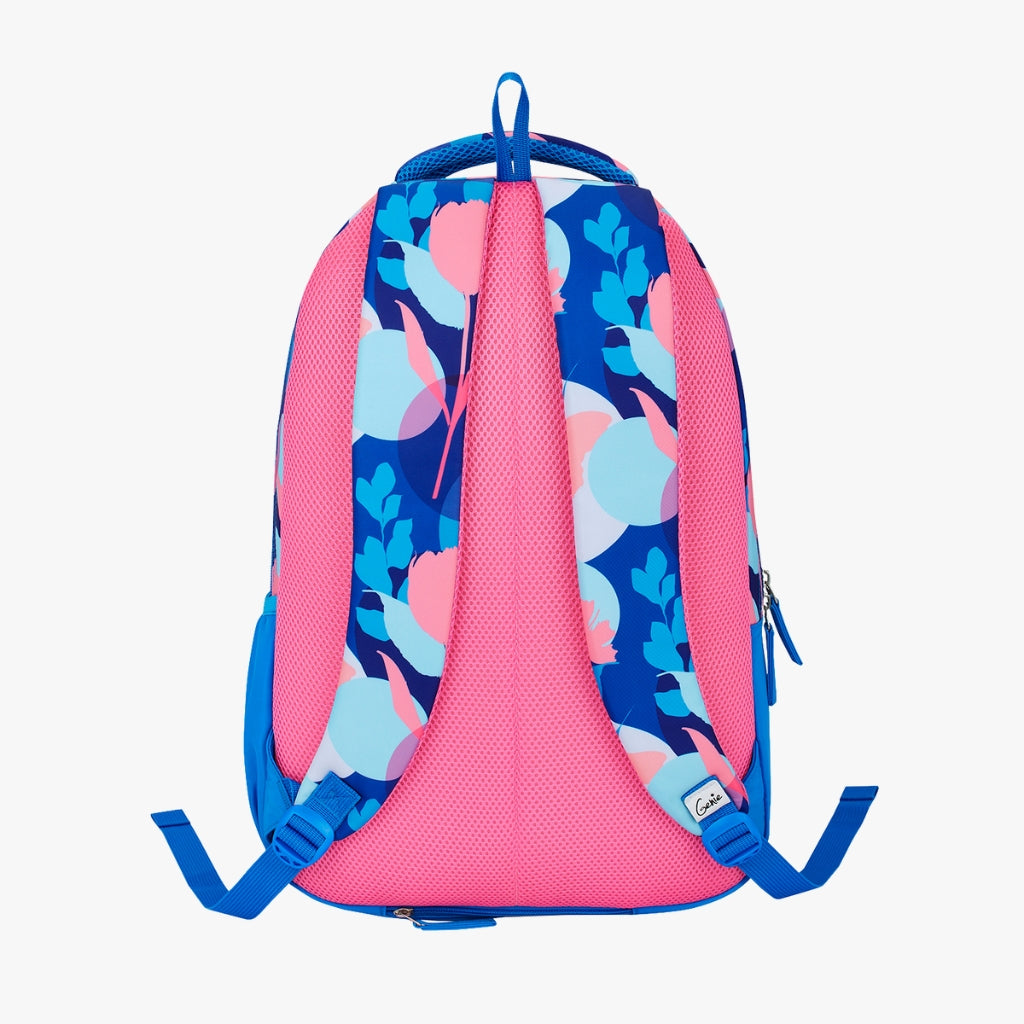 Genie Moonflower 36L Blue Laptop Backpack