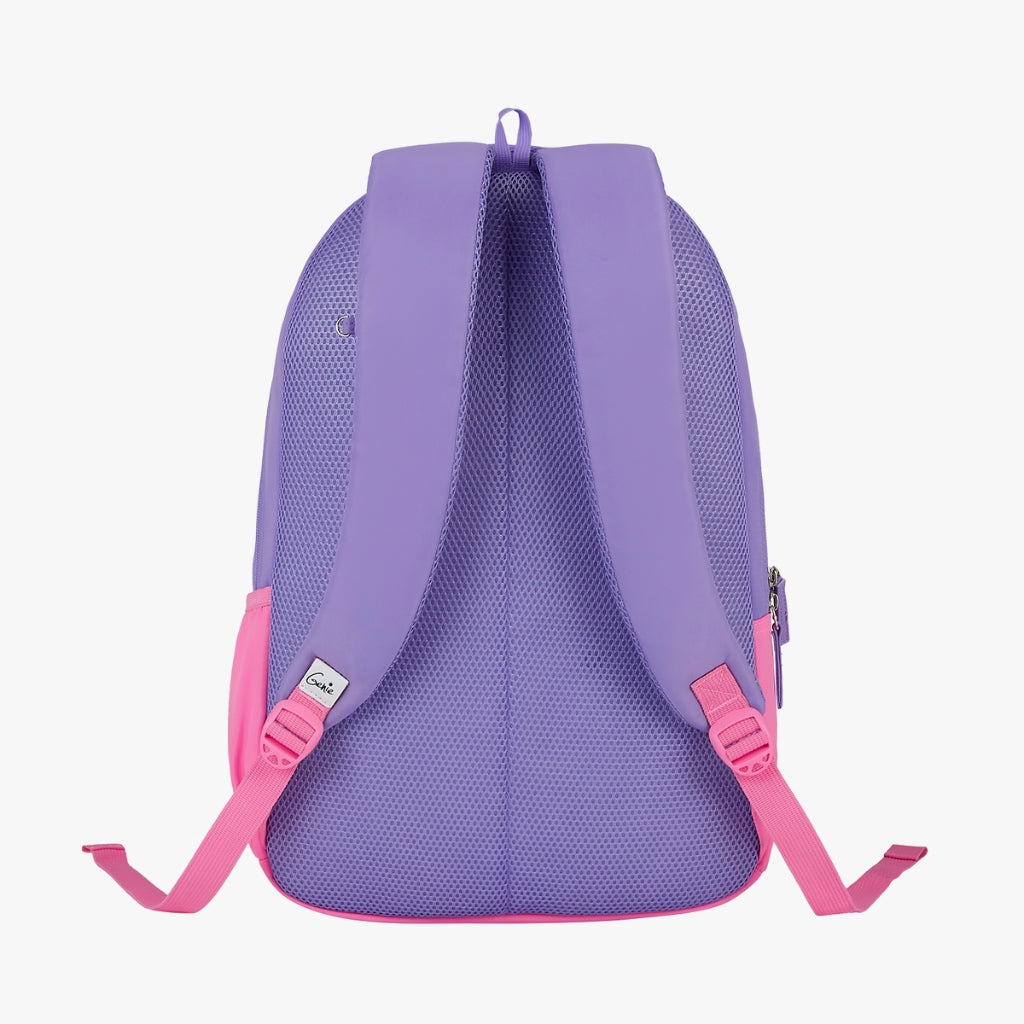 Genie Whimsy 36L Purple Laptop Backpack With Laptop Sleeve