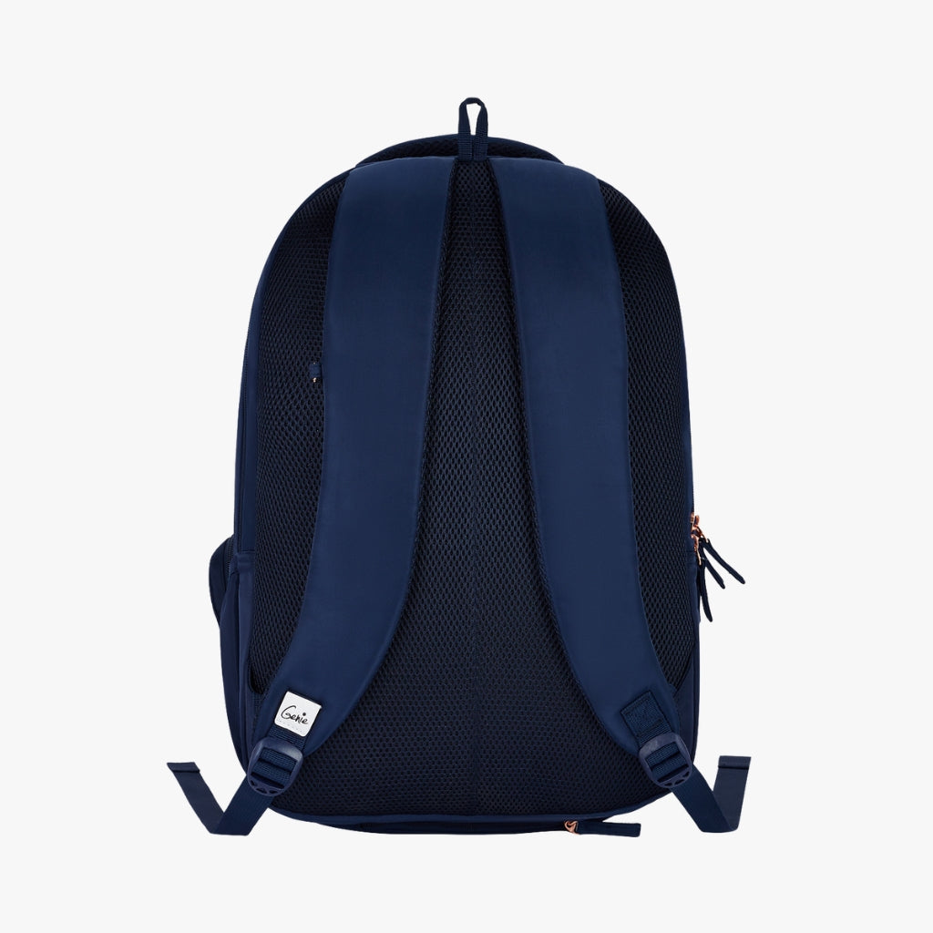 Genie Knots 40L Navy Blue Laptop Backpack