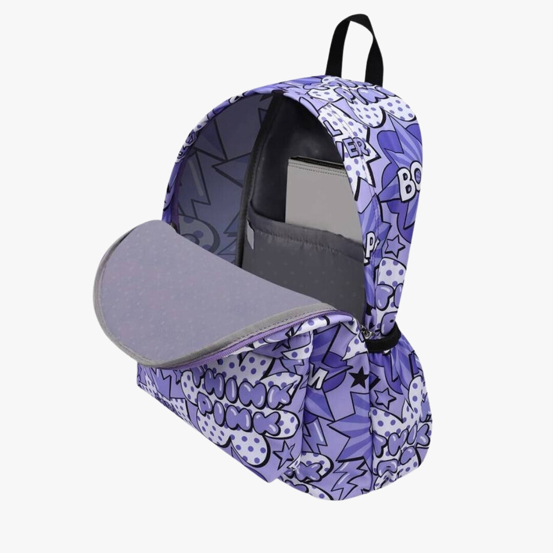 Genie Boom 18L Purple Casual Backpack