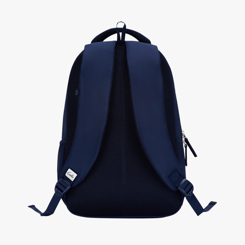 Genie Blahblah 27L Navy Blue Juniors Backpack
