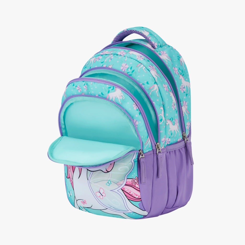 Magic Unicorn Small Backpack for Kids - Lavender With Comfortable Padding