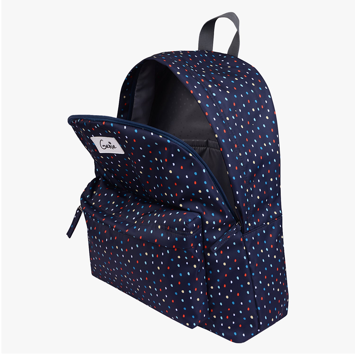 Genie Dottie 18L Navy Blue Casual Backpack